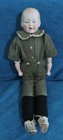 Antique Bisque Head 20 Inch Gebruder Heubach Laughing Character Baby Doll