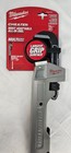 New Milwaukee 48-22-7318 Cheater Aluminum Adaptable Pipe Wrench W  Multi Length