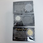 Merrick Mint Tribute 1943 Wwii Penny Set Gold Silver Black Ruthenium Coa 3pc