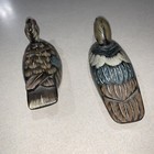 Vintage Carved Wooden Miniature Mallard Duck Decoy