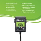 Niche 750ma Fully-automatic Smart Battery Charger 12v Trickle Maintainer
