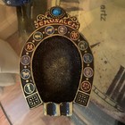 Brass Ashtray 12 Zodiac Signs Horoscope Jerusalem Astrology Vintage