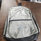 Vintage The X Files Movue Promotional Giveaway Backpack Silver Metallic H55