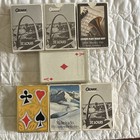 Ozark Air Lines Lot Of 7 Playing Card Decks  Airlines Theme  St  Louis
