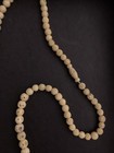 Rare Antique Hand Carved Necklace Early 1900s Graduated Beads Bovine  30    Offers