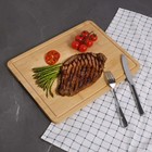 11  X 14 5  Non-slip Bamboo Cutting Board  100  Natural Bamboo Color