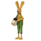 New Primitive Rabbit Pepper Recycled Metal Wattering Can 12 5 hx4 wx4 d Rustic