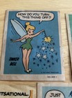 Vintage 1970s Walt Disney Productions Stickers Lot Tinker Bell Goofy Mary Poppin