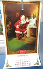 2 Vintage Coca-cola Coke Advertising Calendars 1974 1975 Santa Claus Christmas