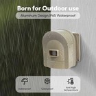 Wireless Driveway Alarm System With Sensor Weatherproof Outdoor Motion Detector
