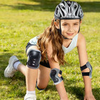7pcs set Skate Cycling Bike Safety Helmet Knee Elbow Pads Boys   Girls