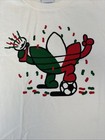 Adidas  Mexico City Soccer Football Trefoil Logo Shirt Tee  Mens L World Cup