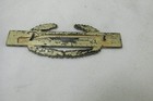 Vintage Wwii 3  Rifle Military Pin Blue Marked Sterling Brooch Marksman Ww2