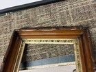 Antique Walnut Deep Well Picture Frame Wall Carved Eastlake Gold Gilt 10x12 Art