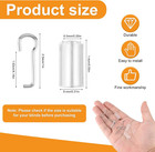 8pcs Mini Blinds Replacement Parts - Stainless Steel Wand Hook  Wire  Sleeve