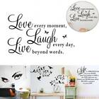 Diy Vinyl Home Room Decor Art Quote Wall Decal Stickers Bedroom Removable Mural