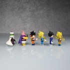 Custom Lego Dragon Ball Z Minifigures Set Of 6- Goku  Vegeta  Piccolo  Majin Buu