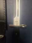 14    Bayonet Wwii Replica Stainless Steel Knife   Sheath 