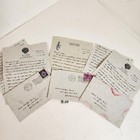 3 Handwritten Letters 1950 s Stationery Envelopes Vintage Paper Ephemera Lot B39