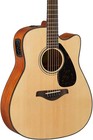 Yamaha Fgx800c Solid Top Cutaway Acoustic-electric Guitar  Dreadnought