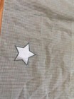 Lambs   Ivy Window Valance Baby Nursery Boy Girl Unisex Green White Check Stars