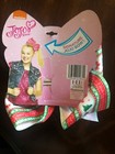 Jojo Siwa Large Christmas Bow Hair Clip Red Unicorns Green Tree   s   Wreath