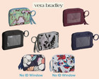 Vera Bradley Small Zip Around Wallet 4 25 In X 3 25 In Ultralight Or Cotton