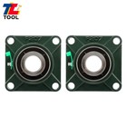 2 Pc Self-aligning Ucf207-20 Pillow Block Bearing 4-bolt Solid Base 1-1 4  Bore