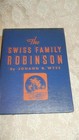 Vintage 1935 Book Swiss Family Robinson By Johann Wyss Illus Whitman 1st Hc Dj