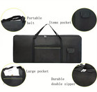Portable 61key Keyboard Electric Piano Padded Case Gig Bag Advanced Fabric Black