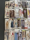 Lot Of  45  Vintage Sewing Pattern Lot Mccalls Butterick Simplicity