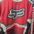 Vintage Fox Racing Inc Team Issued Jersey Dirt Bike Mtb Size Medium Used Flawed