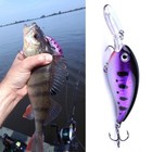 10pcs Crankbait Fishing Lure Hard Bait Plastic Artificial Bait 10cm 14g
