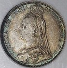 1887 Ngc Ms 66 Victoria 6 Pence Wreath Great Britain Coin Pop 4 1  25062801c 