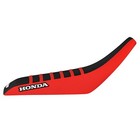 1999-2007 Honda Trx 400ex Trx 400 Ex Seat Cover Red   Black   Red Ribs  203
