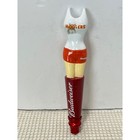 Budweiser Hooters Girl Beertap Handle Figural Waitress Red White Orange New