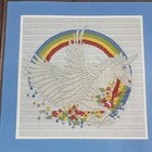 Vintage Monarch Horizons Unicorn   Rainbow Longstitch Kit Roger Reinardy 1981