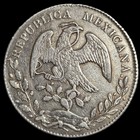 Mexico Second Republic 8 Reales 1881 Ga Fs Guadalajara Mint Scarce