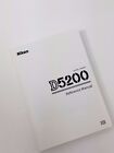 Nikon D5200 Instruction Owners Manual D5200 Book New