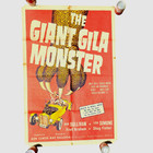 Original The Giant Gila Monster 1959 Vintage One-sheet Movie Poster 27 X 41