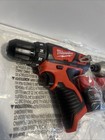 Milwaukee M12 Impact Driver And Drill Set W  2 Batteries And Charger - From Kit