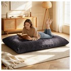 Oversized Convertible Bean Bag Chair Soft Corduroy 3-in-1 Design For Relaxation