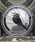 2020  p   10 Australia  kookaburra  10oz  9999 Silver 30th Anniversary W capsule