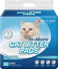 All-absorb Cat Litter Long Lasting Pad Refills For Litterbox 17 7x11 8 50 Count