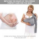Baby Carrier   Wraps - Soft Adjustable Ring Sling For Newborns   Infants  Bre   