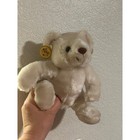 Vintage Russ Berrie Luv Pets White Teddy Bear Cream Plush Stuffed Animal Toy Nwt