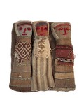Chancay-style Peruvian Dolls Wall Decor Burial Cloth Textile Folk Art