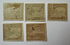 1934 Cyprus Stamps Sc  125   126   127   128   129 Mnh  Mh  Mdg