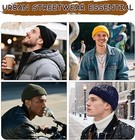 Cuff Beanie Knit Hat Cap Slouchy Skull Ski Men Women Plain Winter Warm Hats Gift