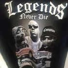 Rare Vtg Shaka Wear Hip Hop Legends T Shirt Size 2xl Biggie Smalls Eazy E Tupac